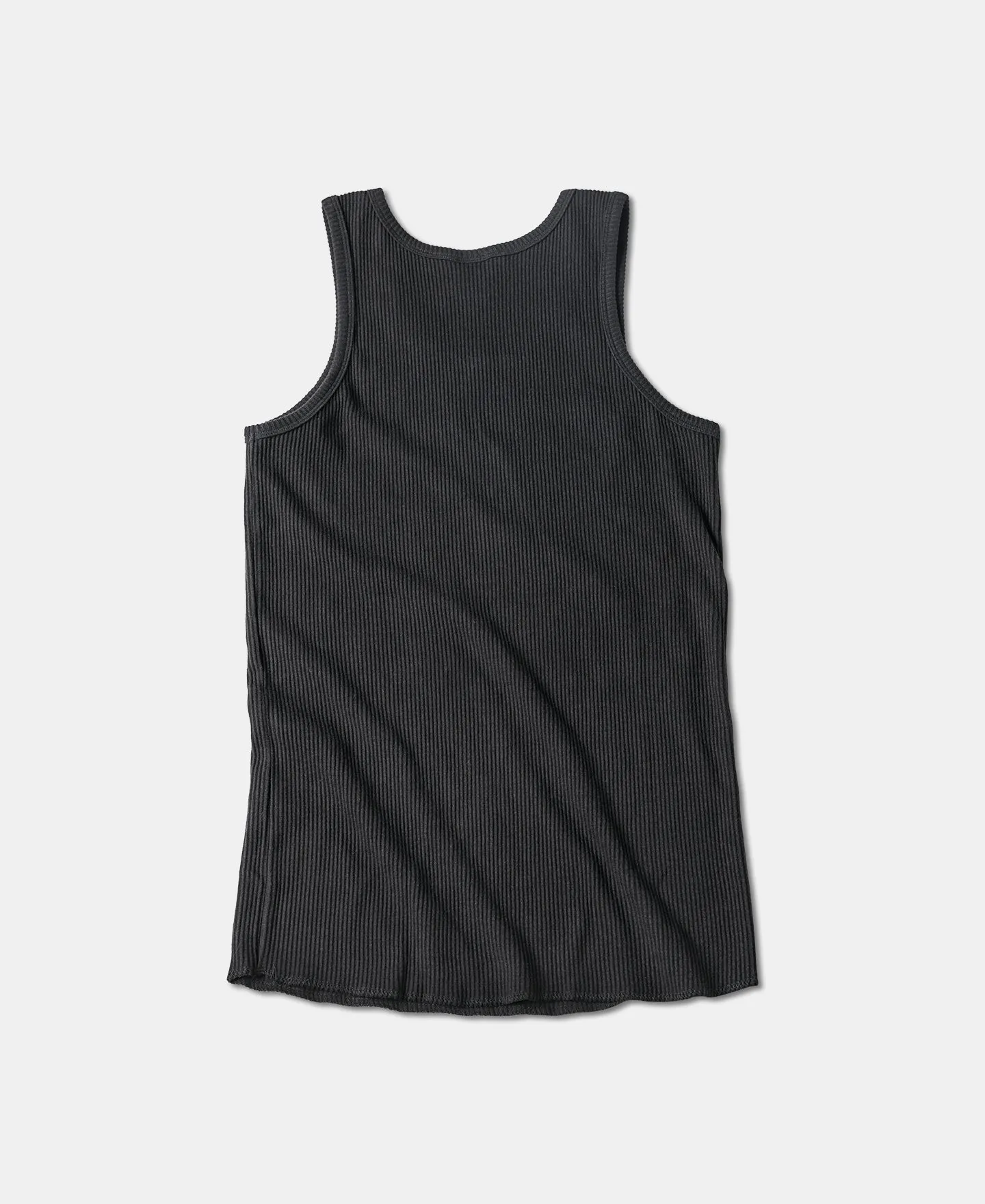 10.5 oz Cotton Tank Top - Black