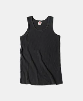 10.5 oz Cotton Tank Top - Black