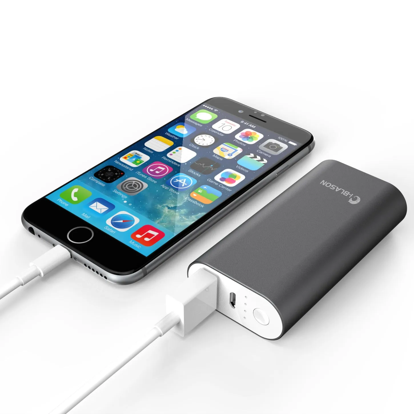 2 Port 5200 mAh Power Bank - Black