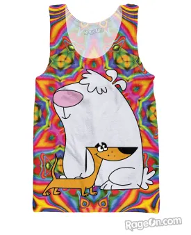 2 Stupid Dogs Tank Top