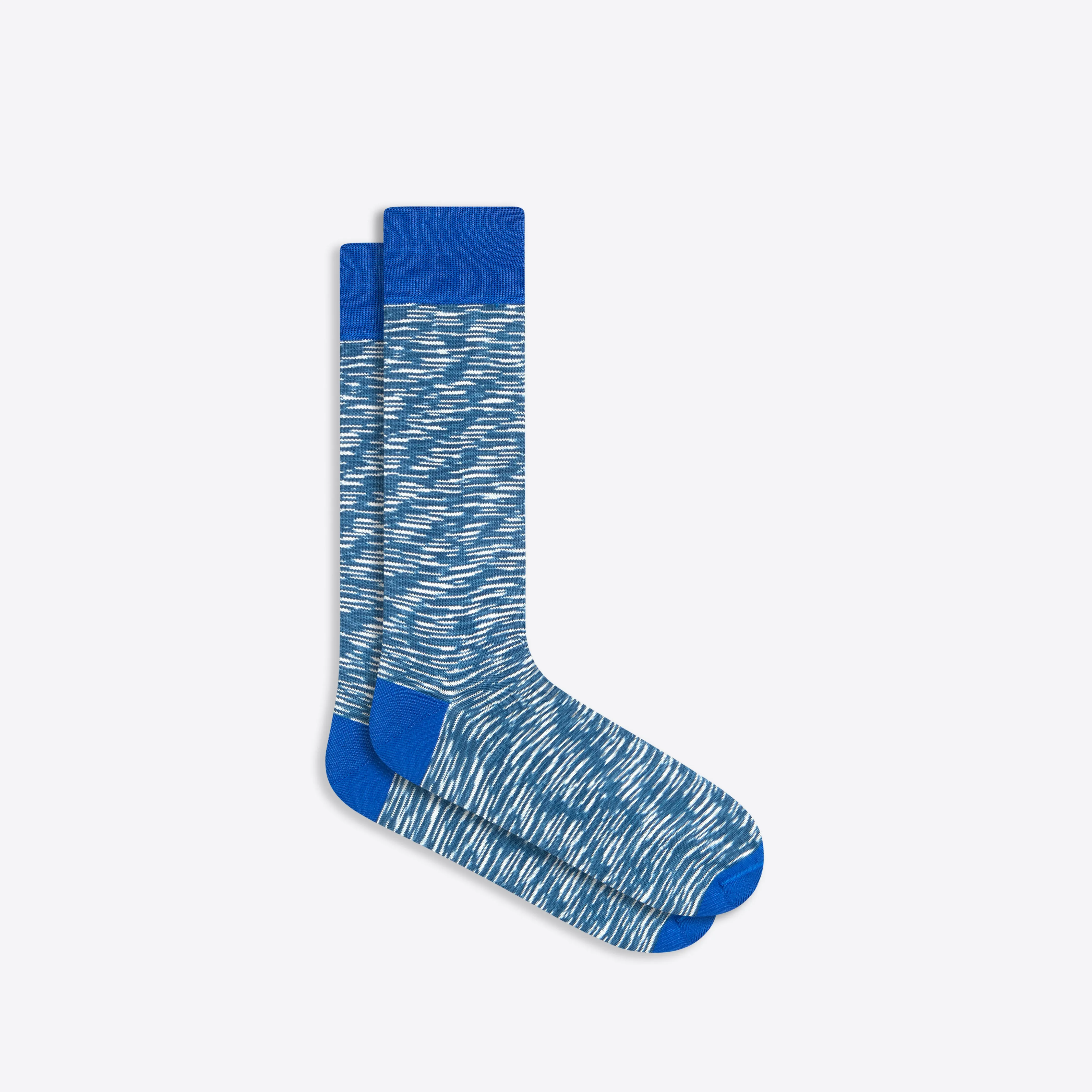 Abstract Melange Mid-Calf Sock