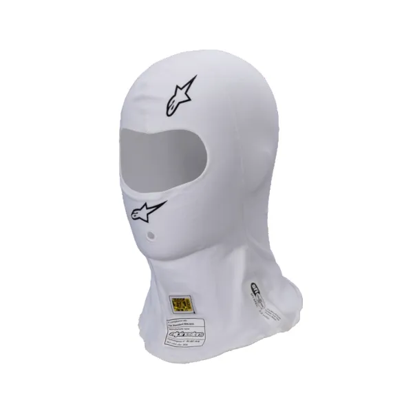 ALPINESTARS 4754920-20-OS Balaclava ZX Evo V3 FIA/SFI, White, One Size