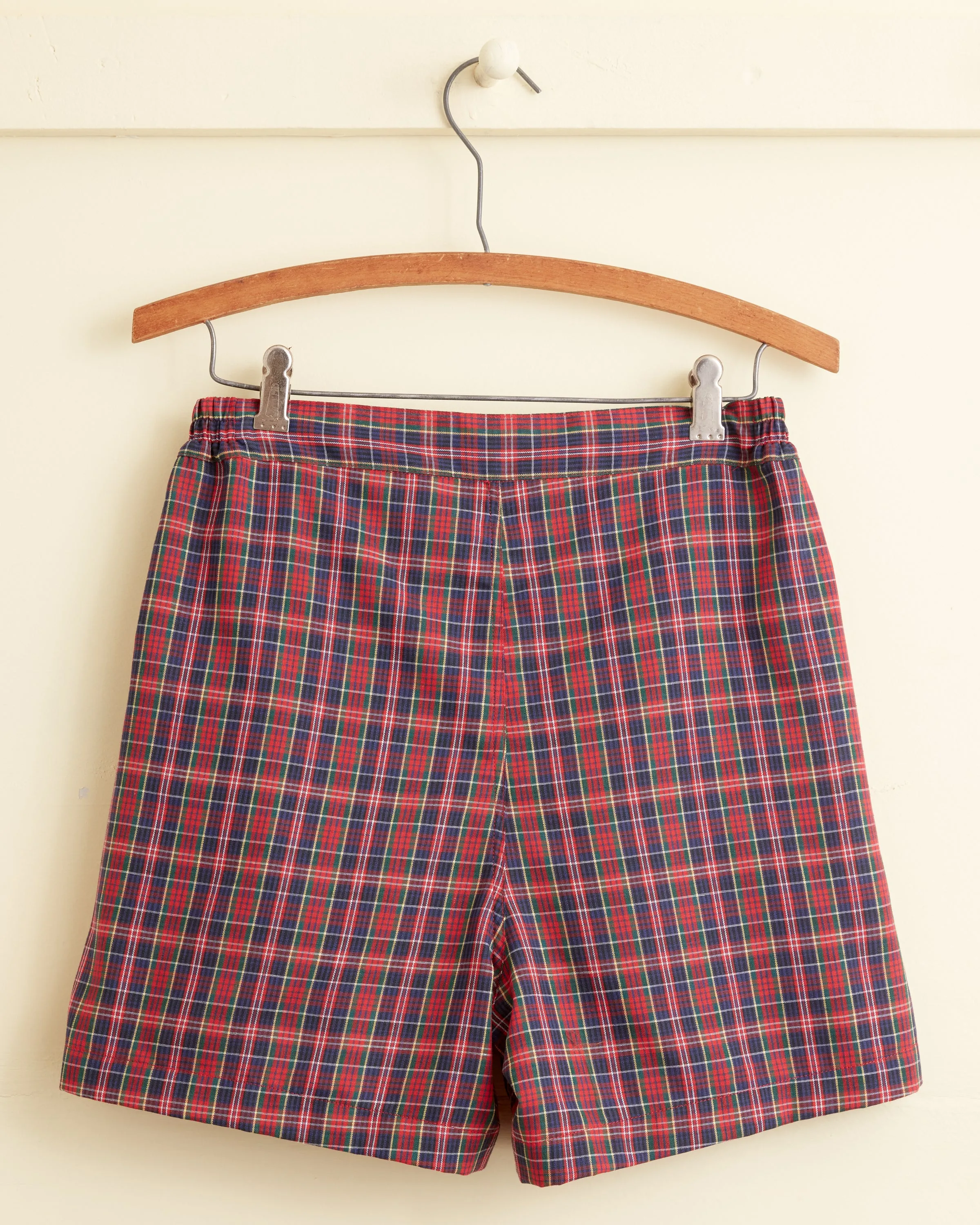 Andrews Plaid Boxer Shorts - S