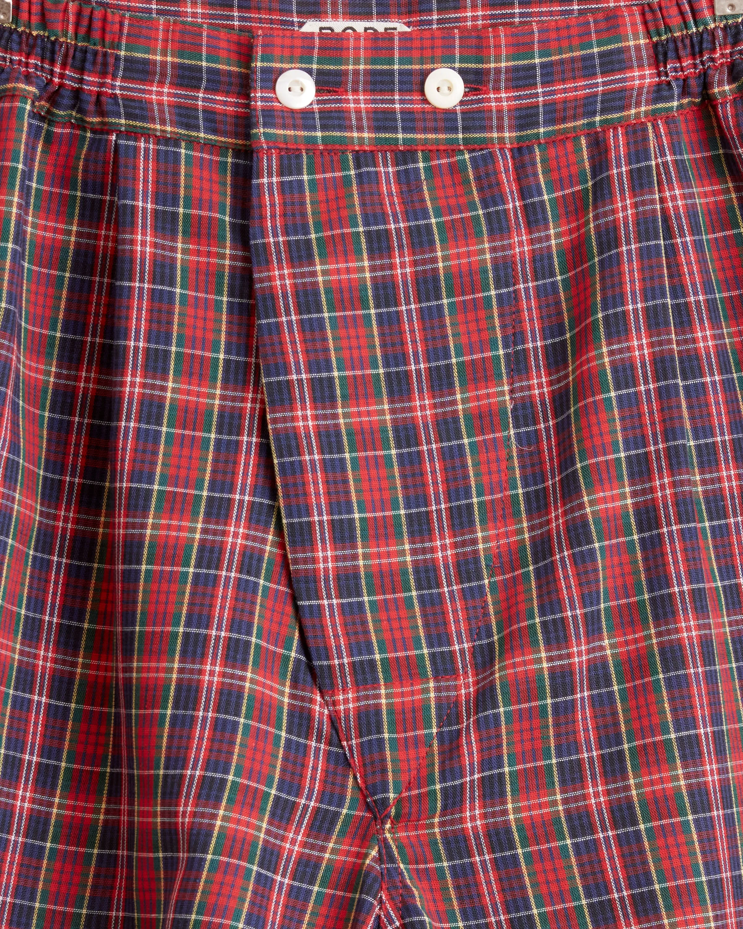 Andrews Plaid Boxer Shorts - S