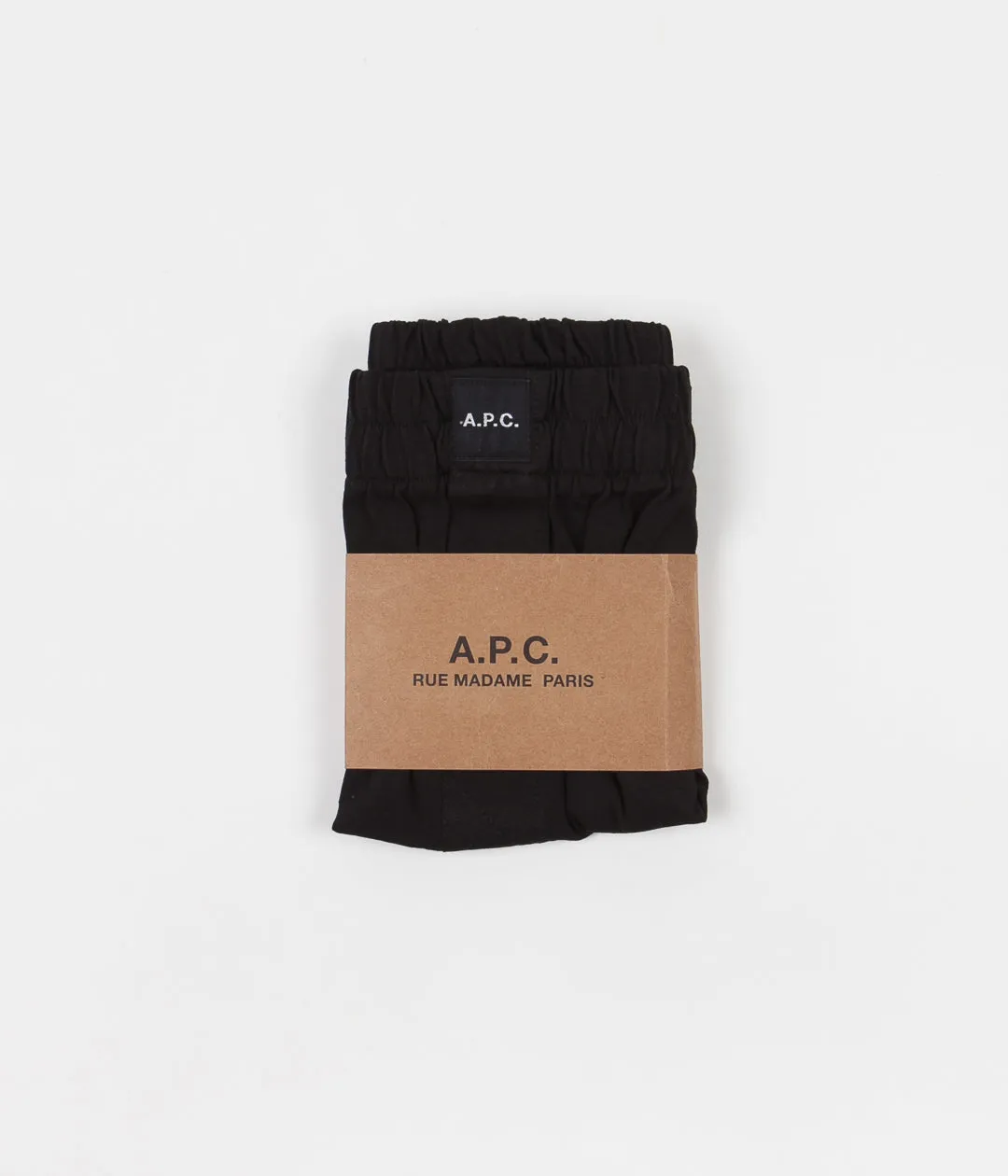 A.P.C. Cabourg Boxer Shorts - Black