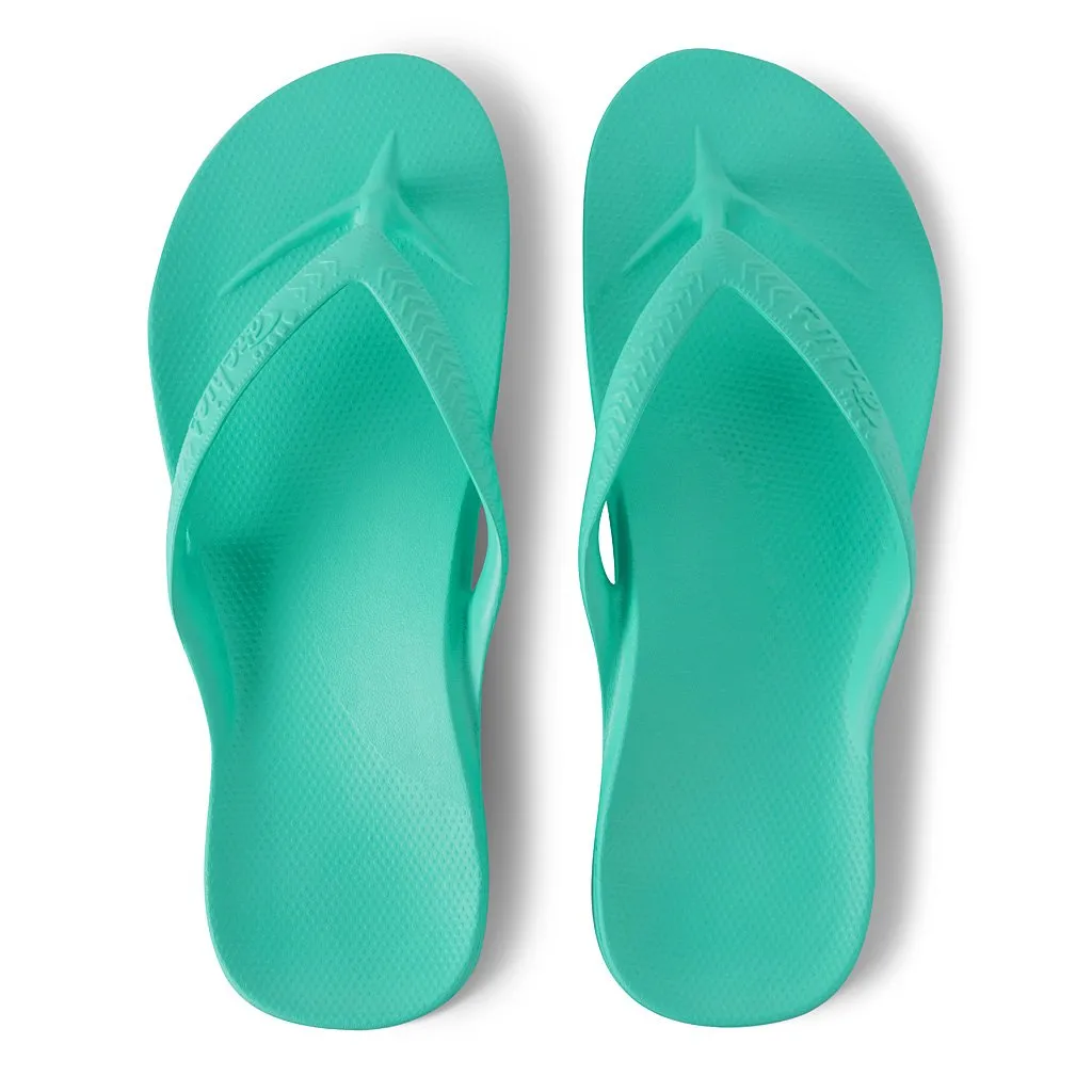 Archies High Arch Thongs - Mint