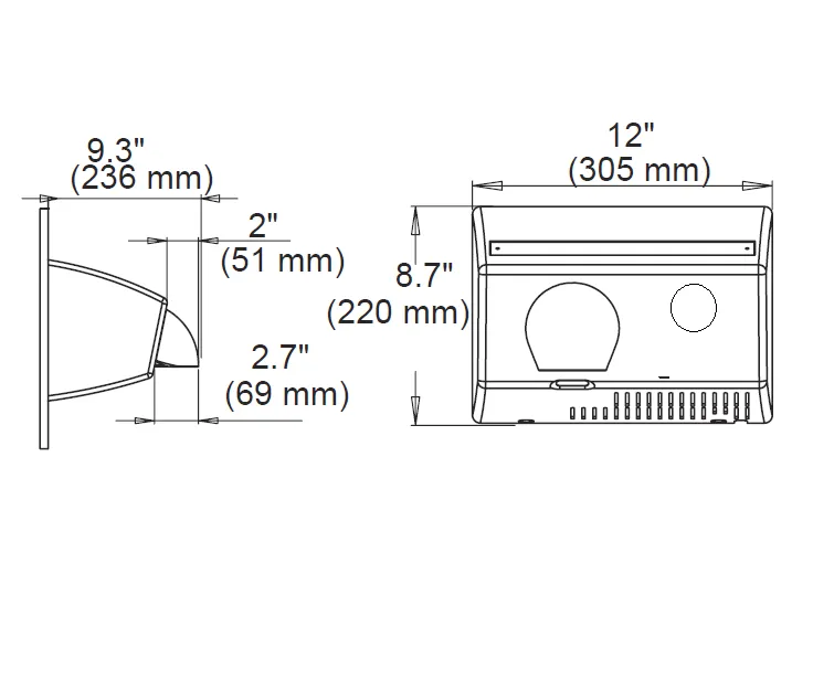 ASI 0110 TRADITIONAL Series Push-Button Model (110V/120V) MOTOR (Part# 005240)