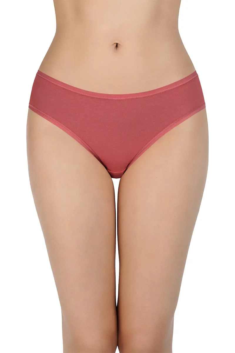 Assorted Low Rise Bikini Panties (Pack of 5)