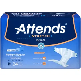 Attends Stretch Briefs, Severe Absorbency