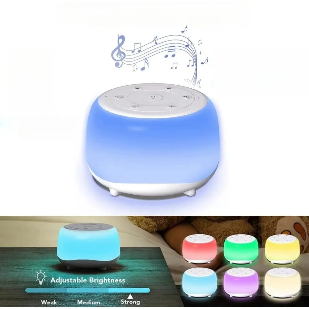 Baby White Noise Sound Machine USB Night Light