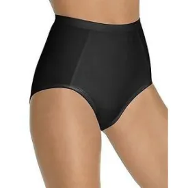 Bali Comfort Shape Seamless Brief X245 LARGE Black NWT