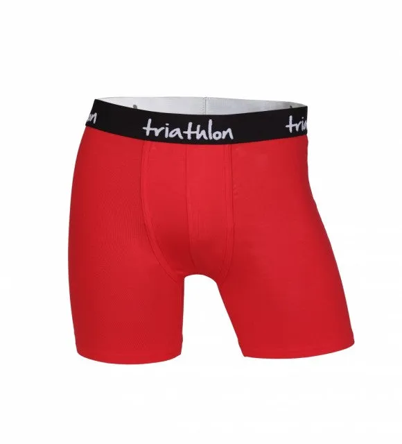 Bambus boxer shorts rød