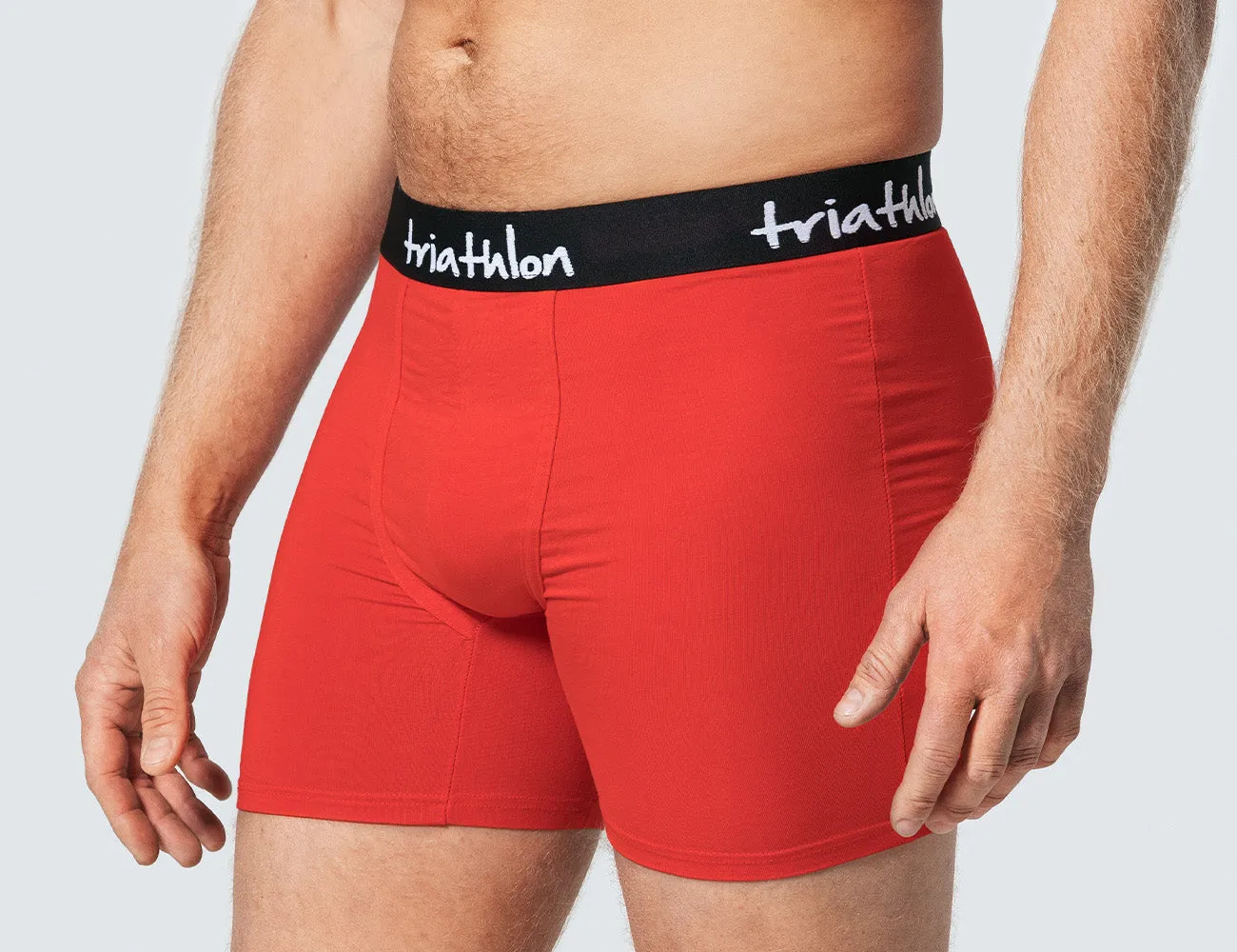 Bambus boxer shorts rød