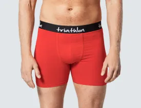 Bambus boxer shorts rød