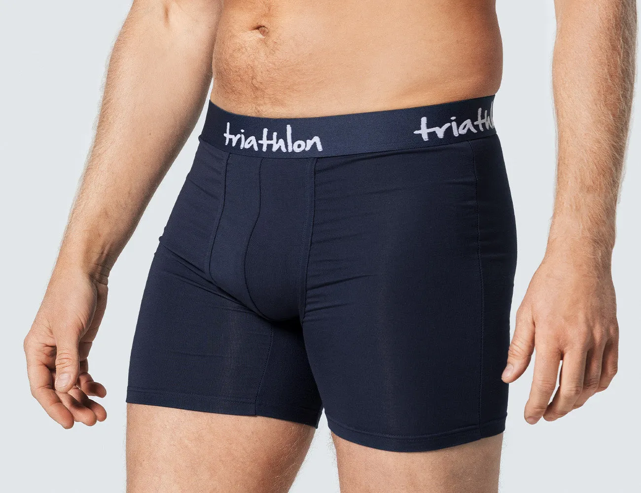 Bambus boxershorts pakke (10 stk) - Sort, Navy & Blå