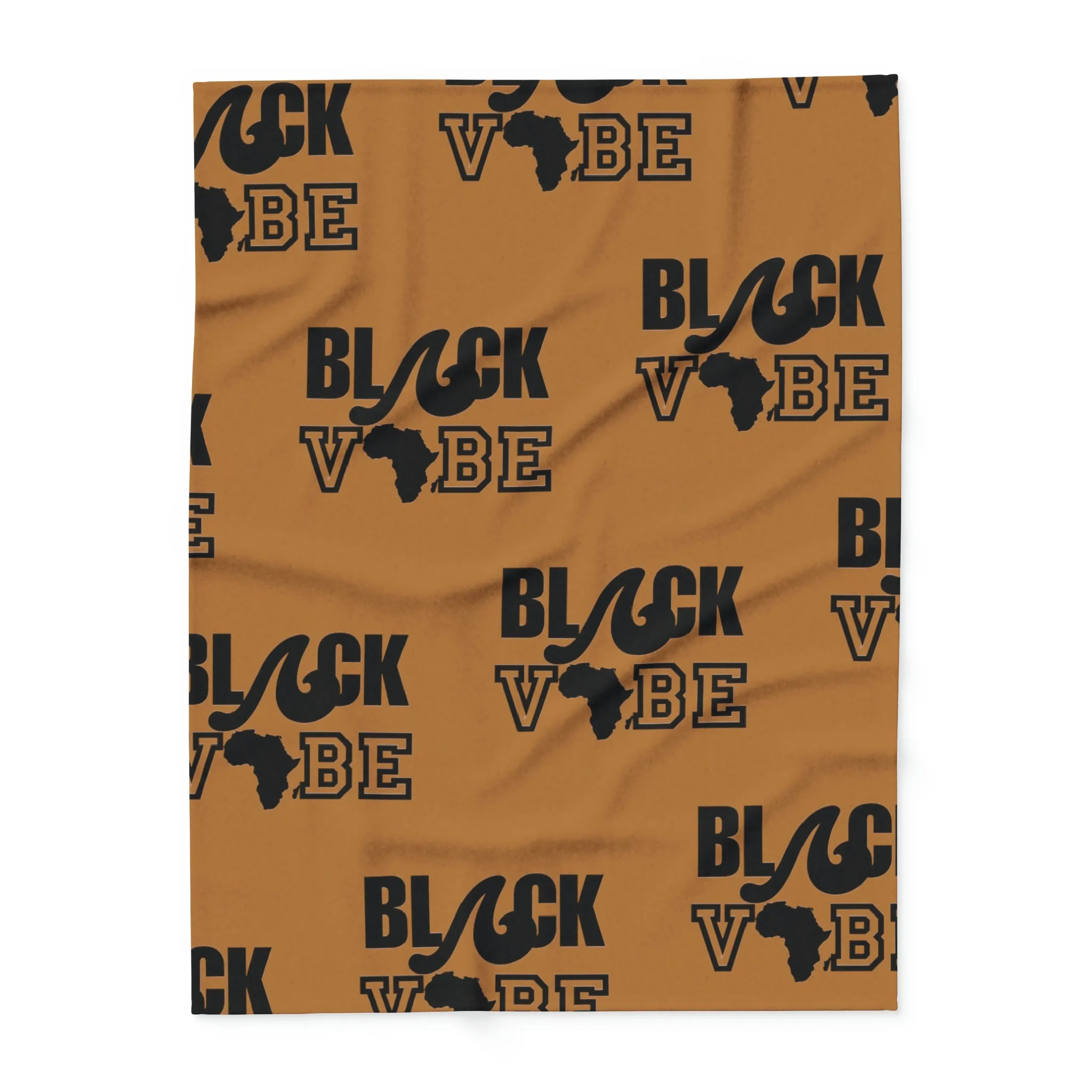 Black Vibe Arctic Fleece Blanket