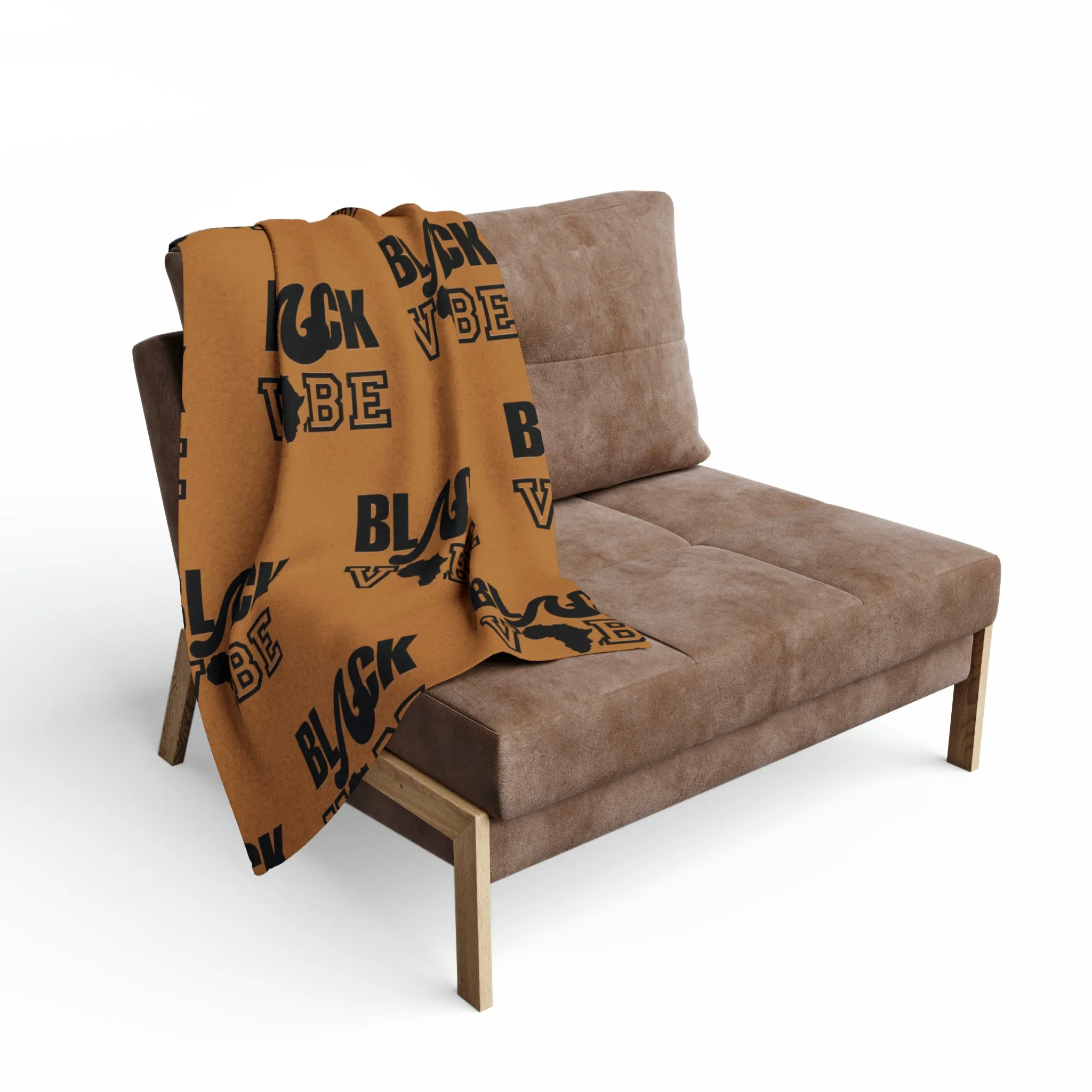 Black Vibe Arctic Fleece Blanket