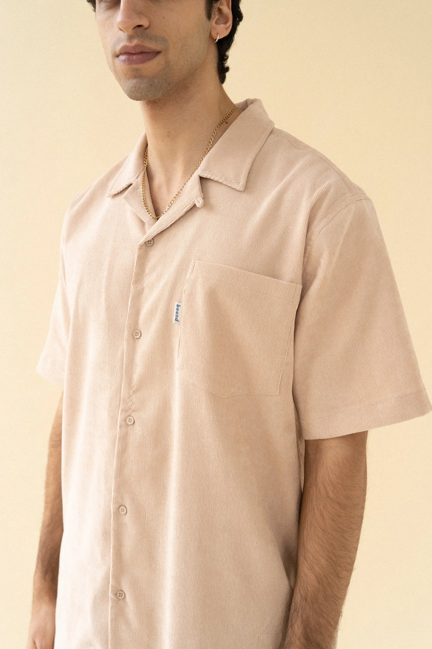 bound 'Nude Cord Towel' SS Shirt