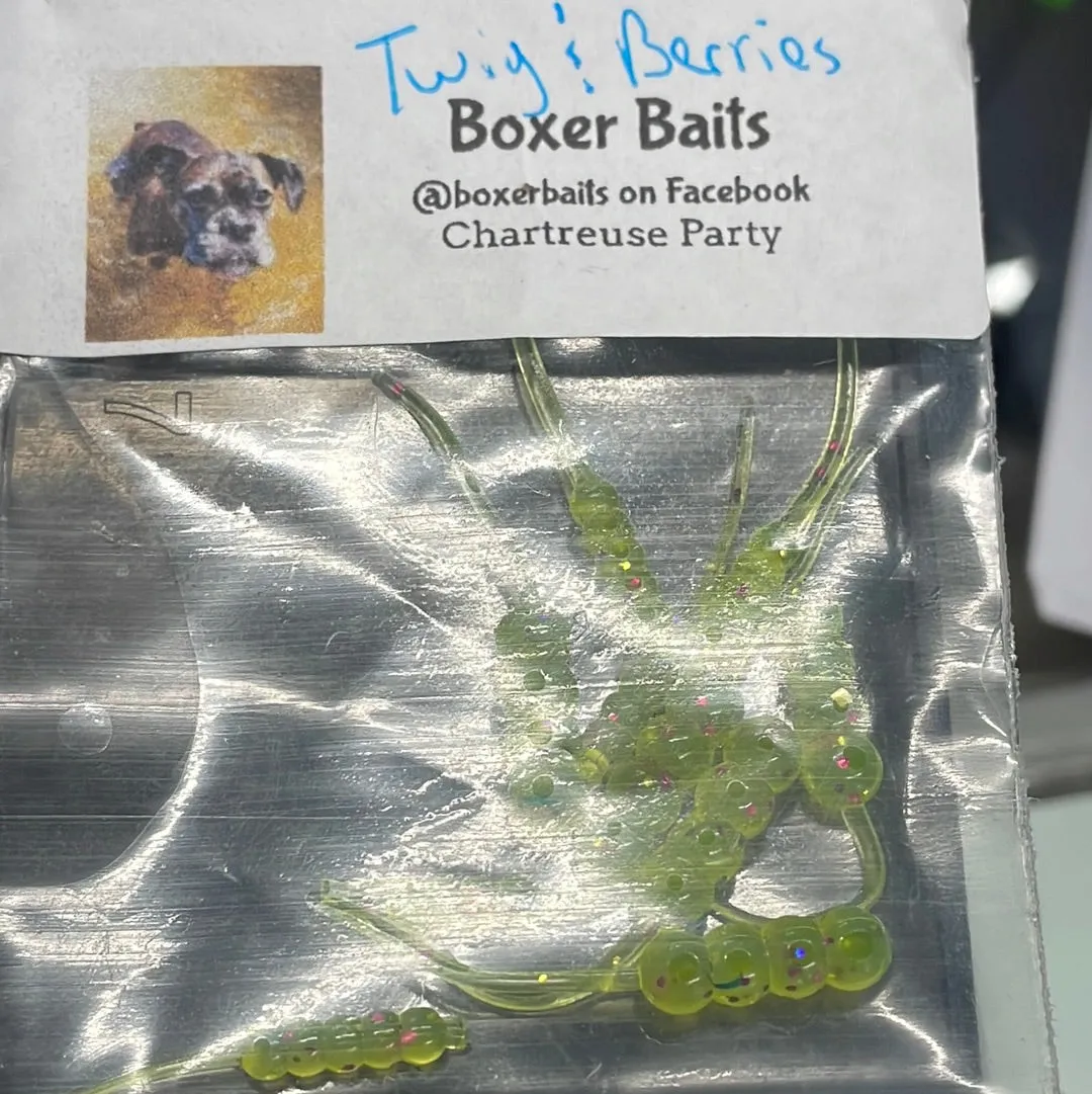 Boxer Baits Twig & Berries "Chartreuse Party"