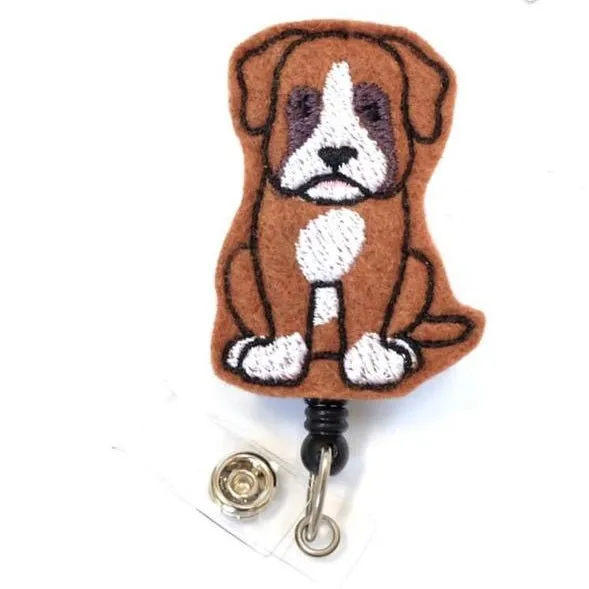 BOXER PUPPY ID BADGE