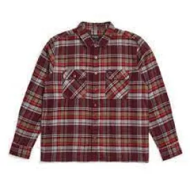 Brixton Archie L/S Flannel - Maroon