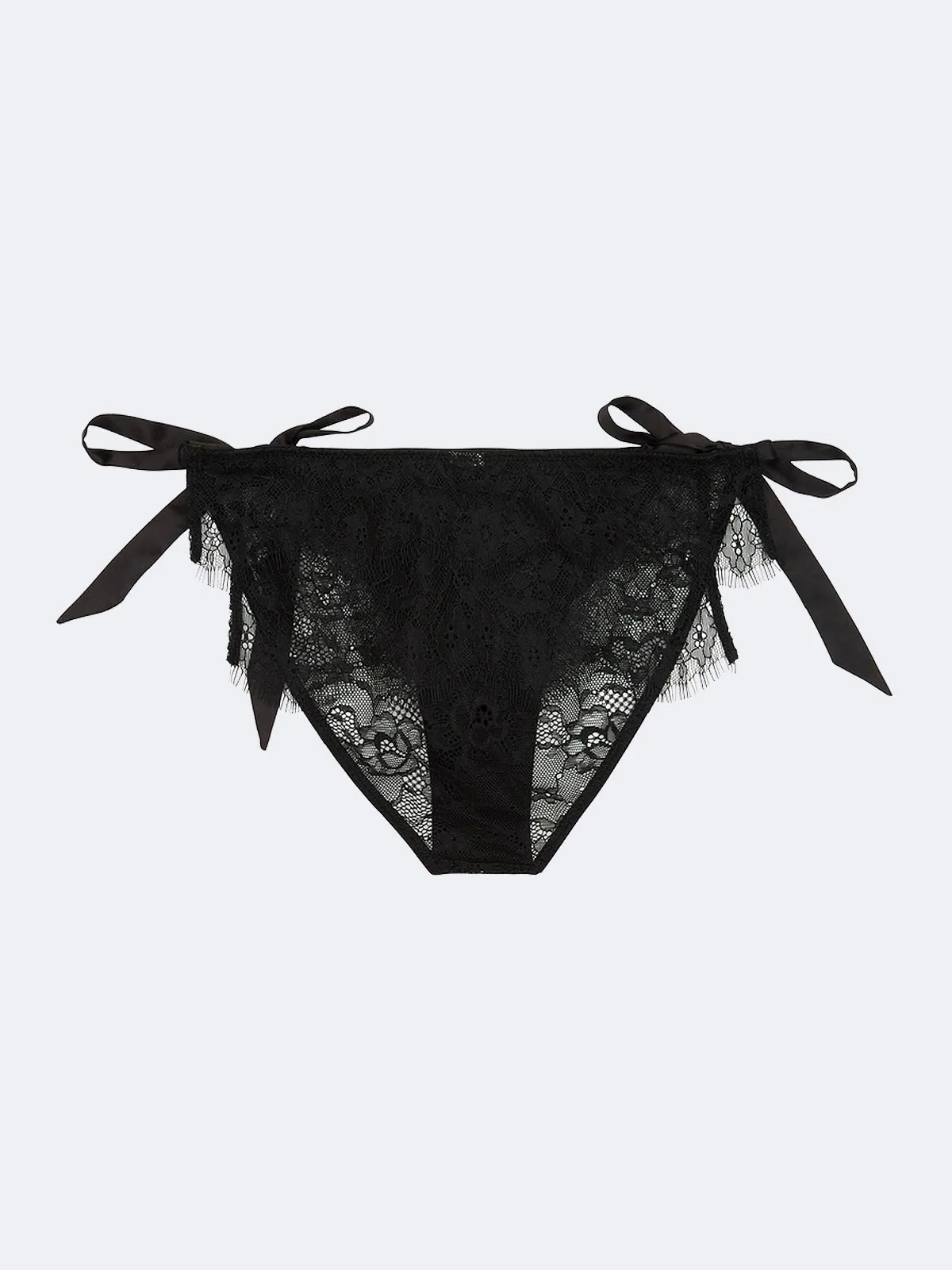 Bryn Lace Frill Panties With Bows