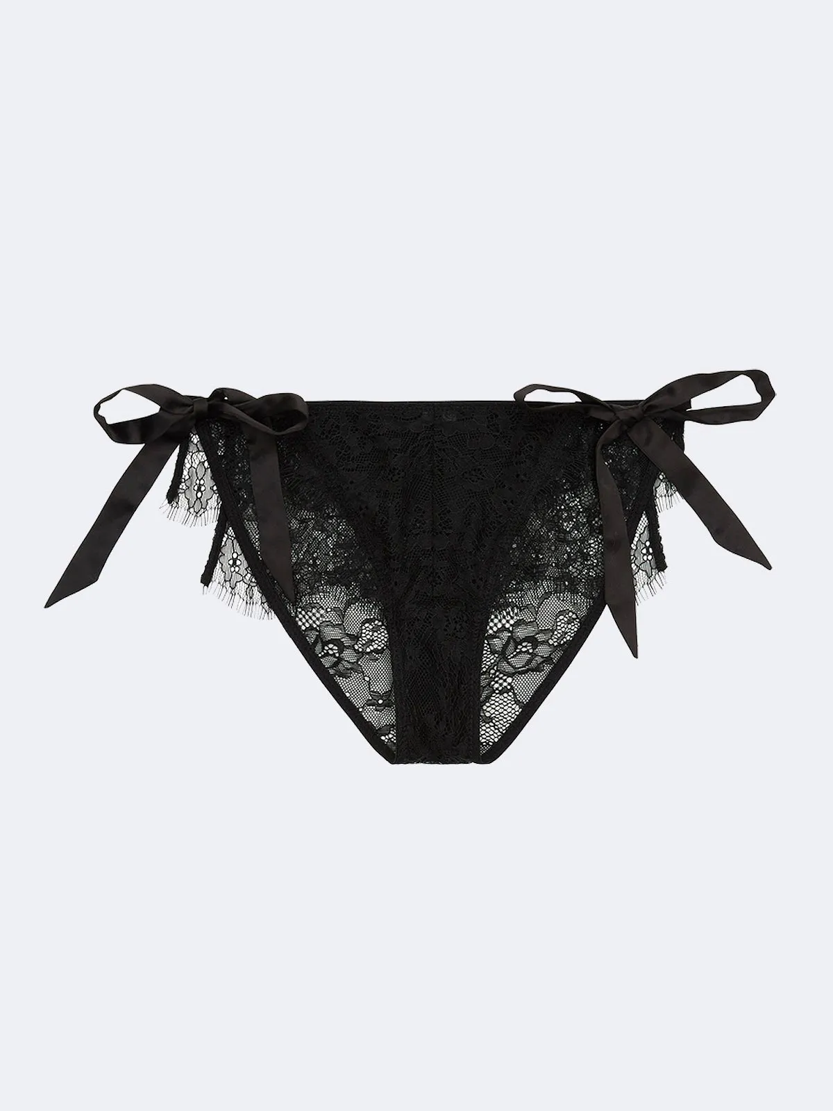 Bryn Lace Frill Panties With Bows