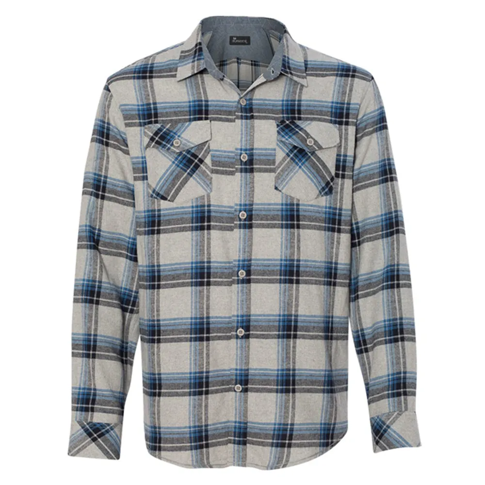 Burnside Yarn-Dyed Long Sleeve Flannel Shirt