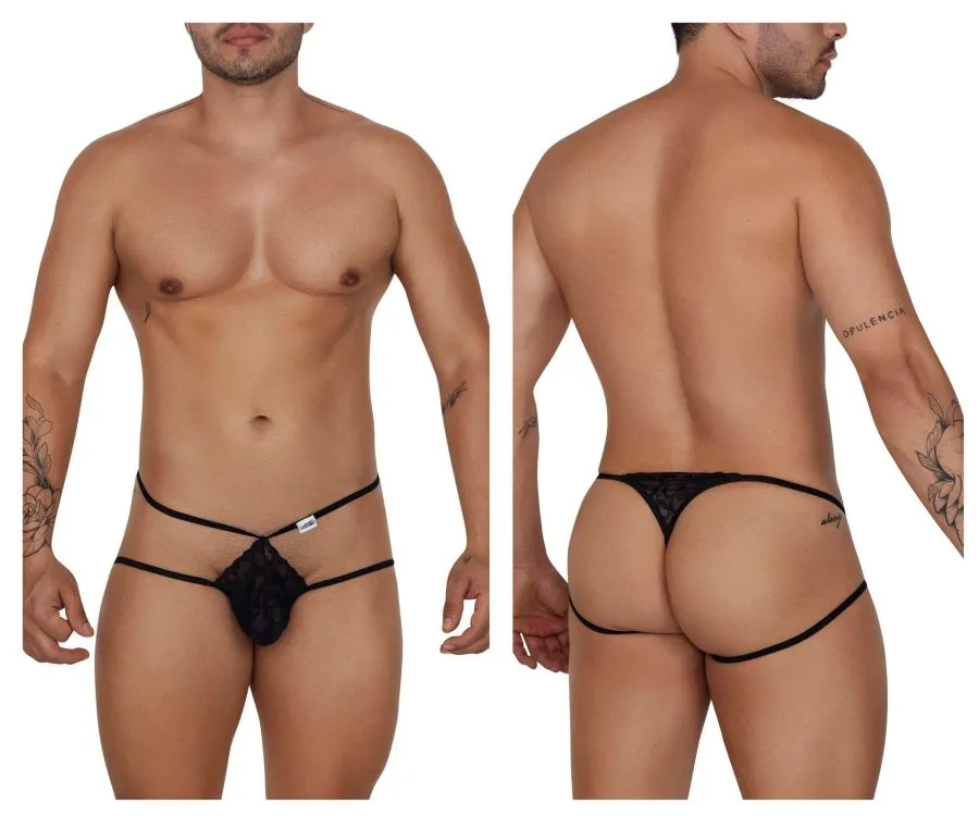 CandyMan 99668 Jock Thongs Color Black