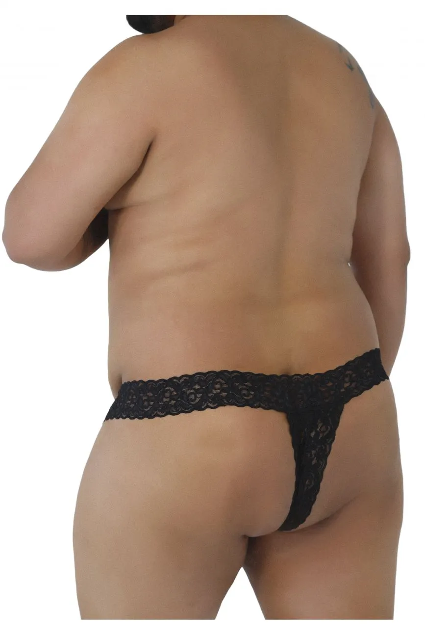 CandyMan Peek a Boo Lace Thongs