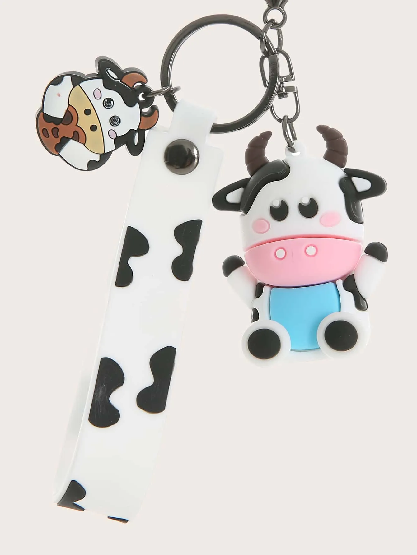 Cartoon Cow Decor Bag Charm