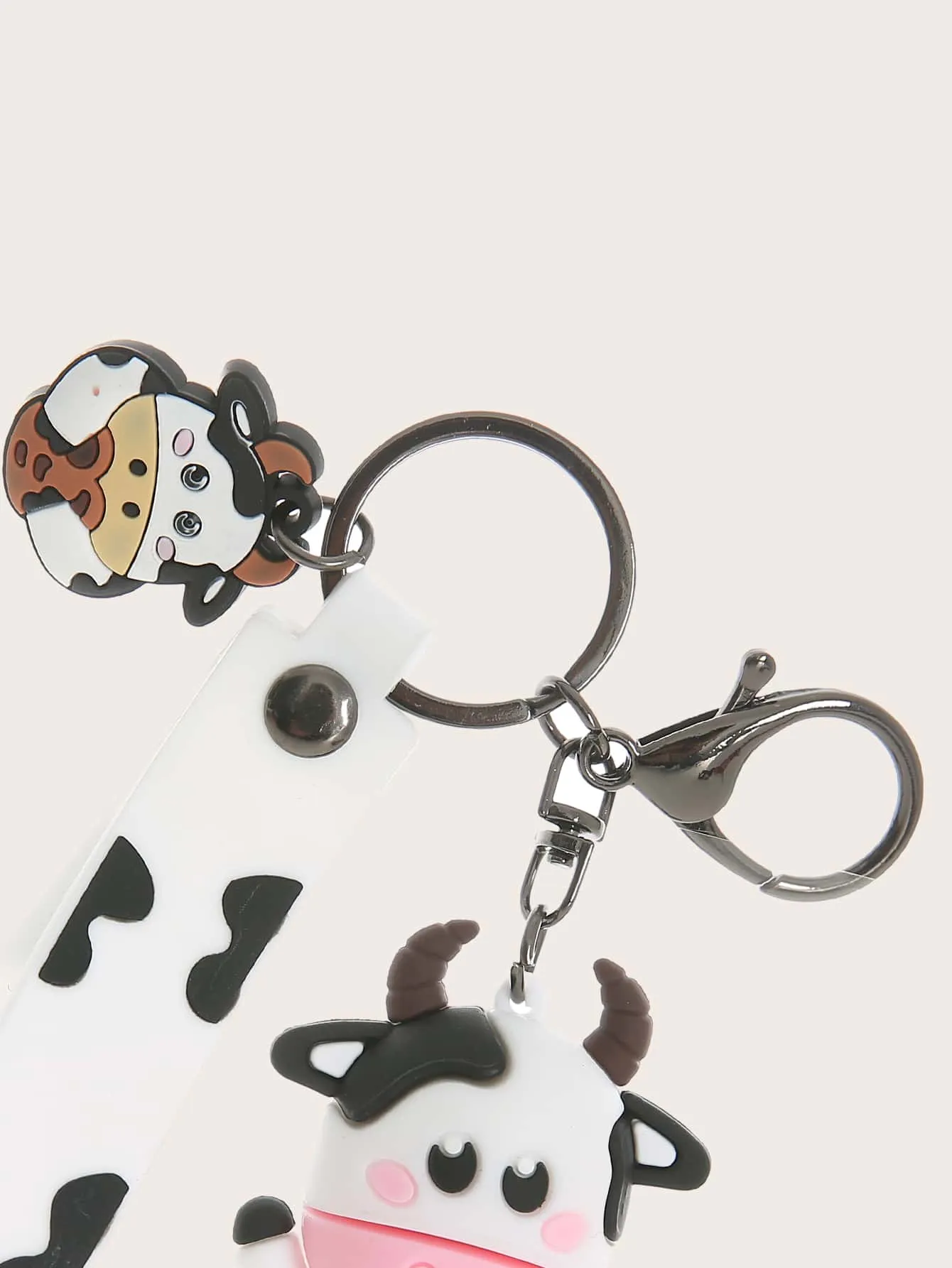 Cartoon Cow Decor Bag Charm