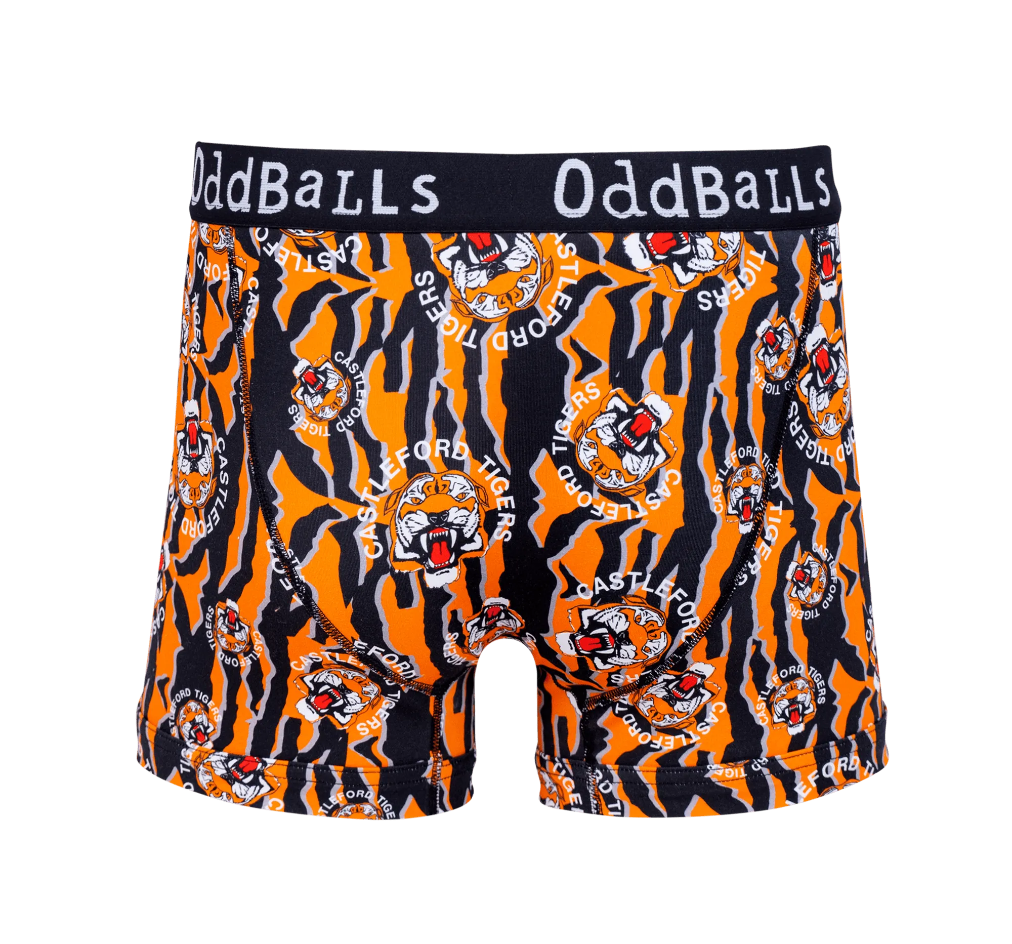 Castleford Tigers - Stripe - Mens Boxer Shorts