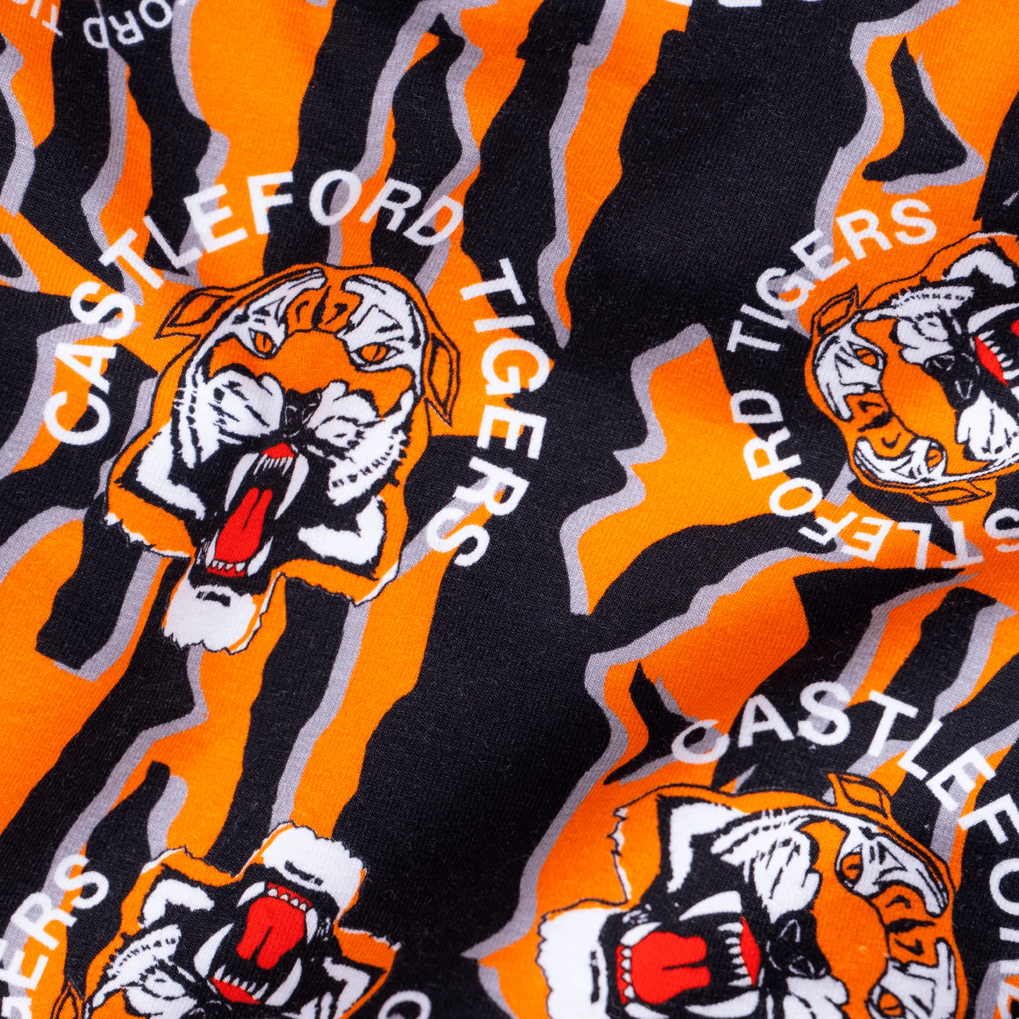 Castleford Tigers - Stripe - Mens Boxer Shorts