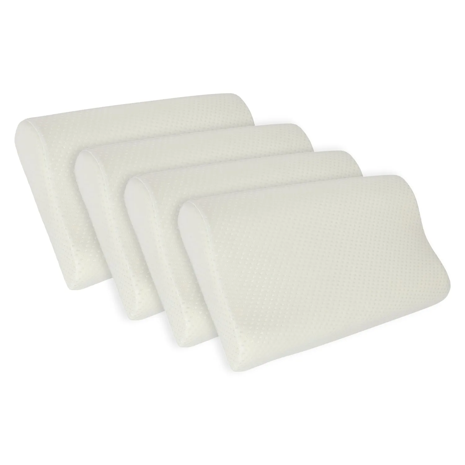 Cervical Pillow for Neck Pain | Contoured Orthopedic Memory Foam Pillow with Cooling Gel