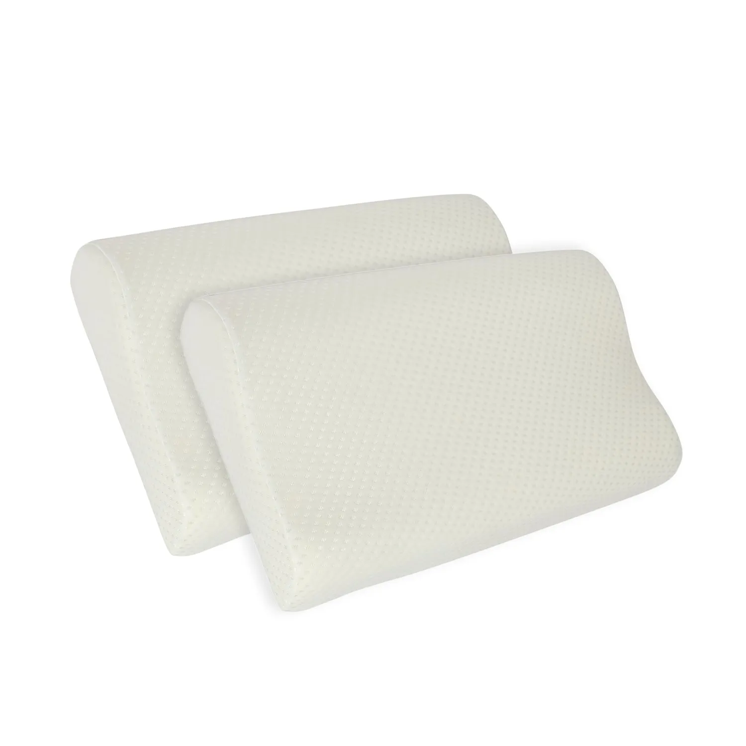 Cervical Pillow for Neck Pain | Contoured Orthopedic Memory Foam Pillow with Cooling Gel