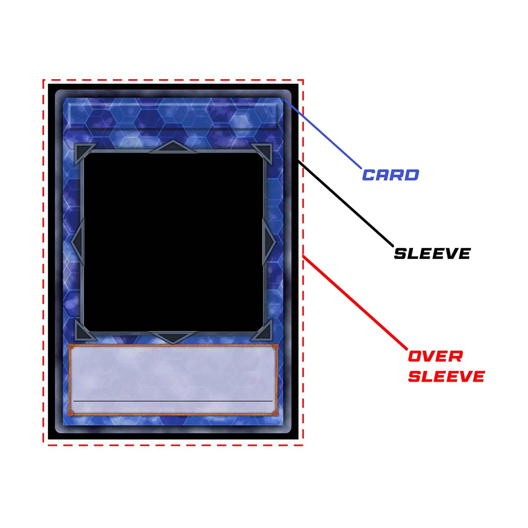 Chaos Control Border Oversleeves (2 Size Options)