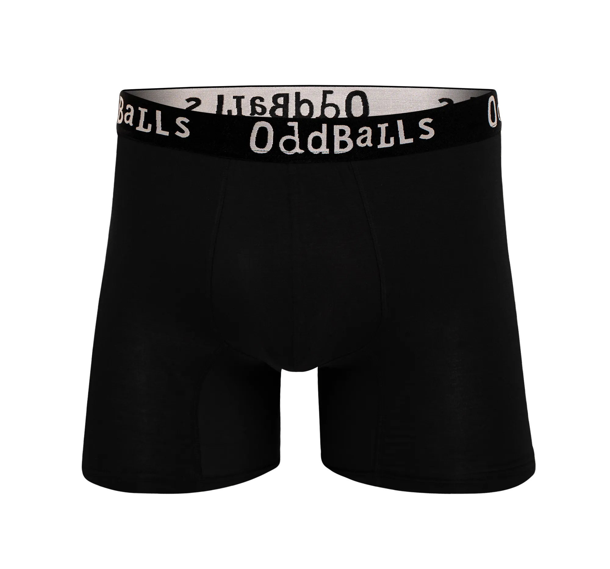 Classic Black - Mens Bamboo Boxer Shorts