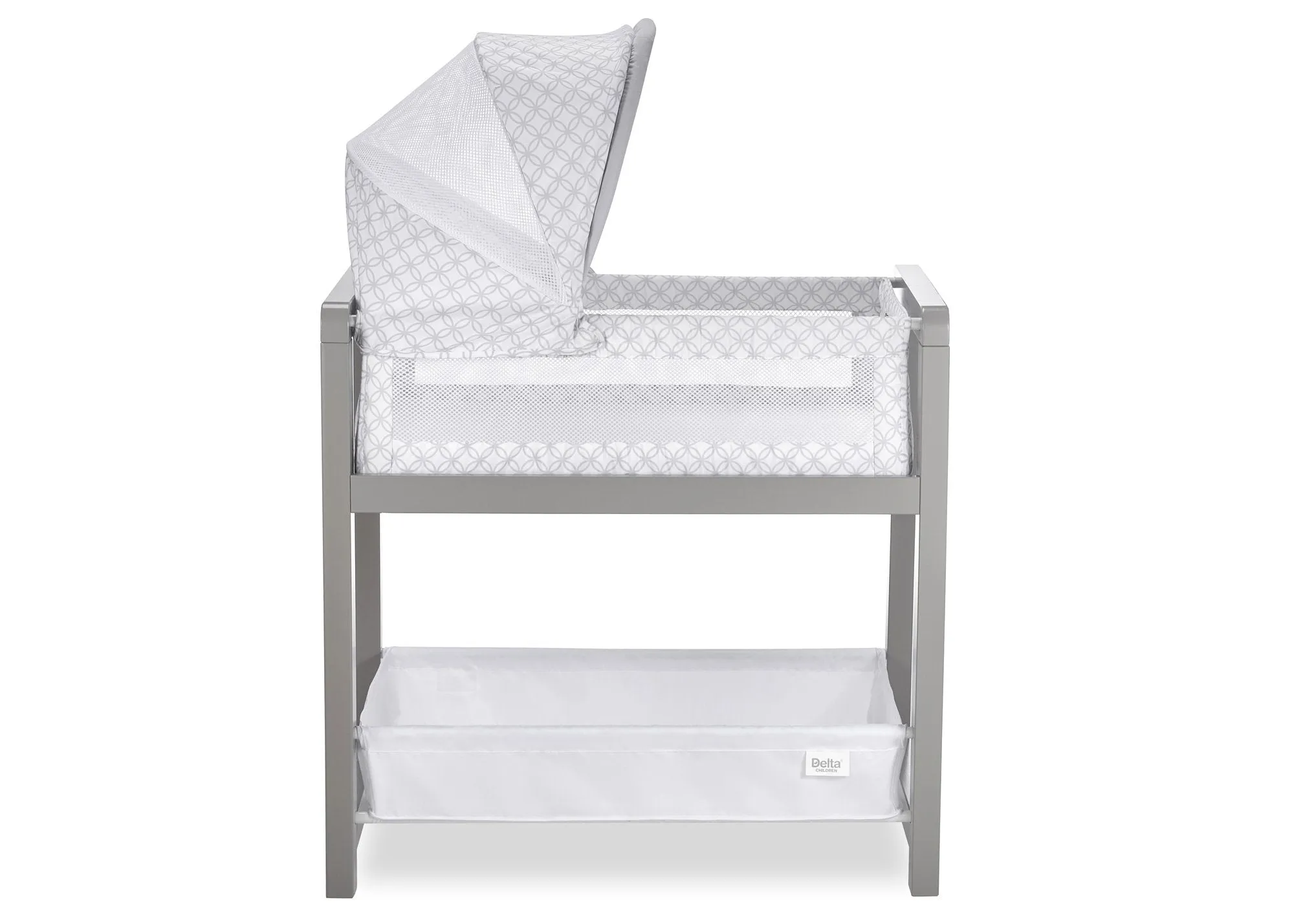 Classic Deluxe Wood Bedside Bassinet Sleeper