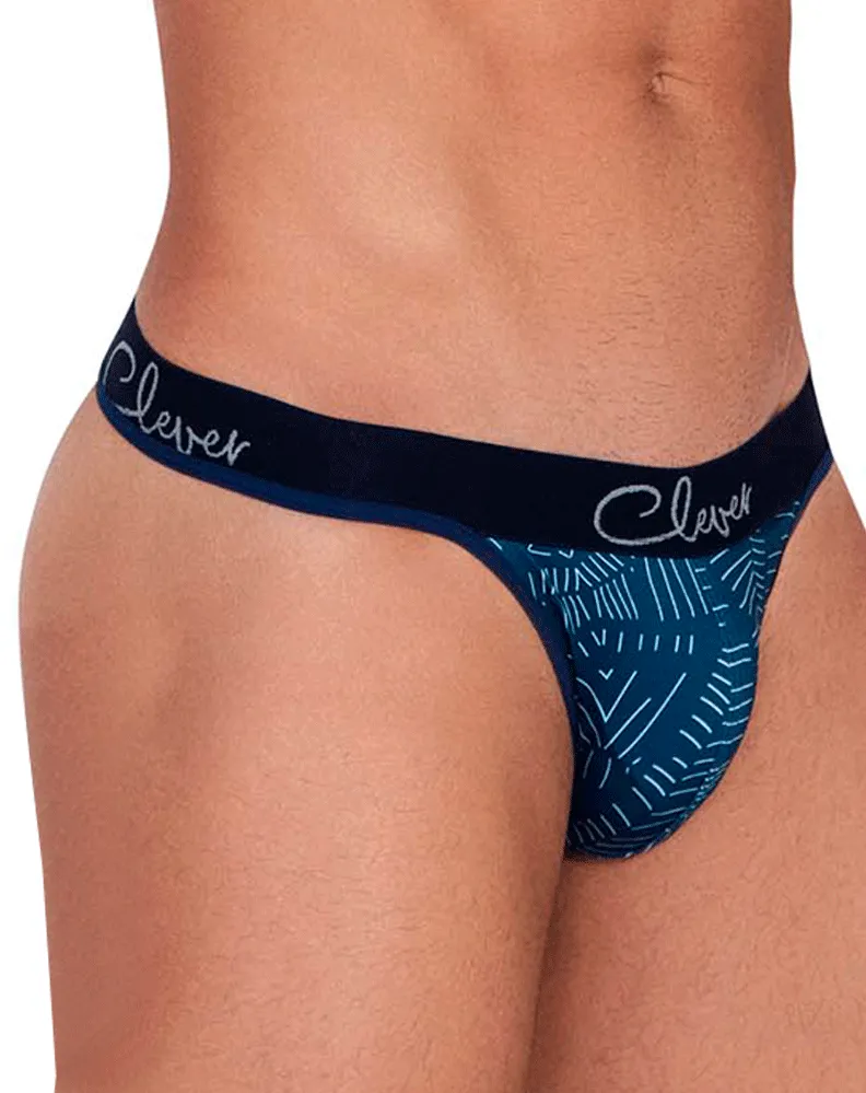 Clever 1416 Lush Thongs Dark Blue