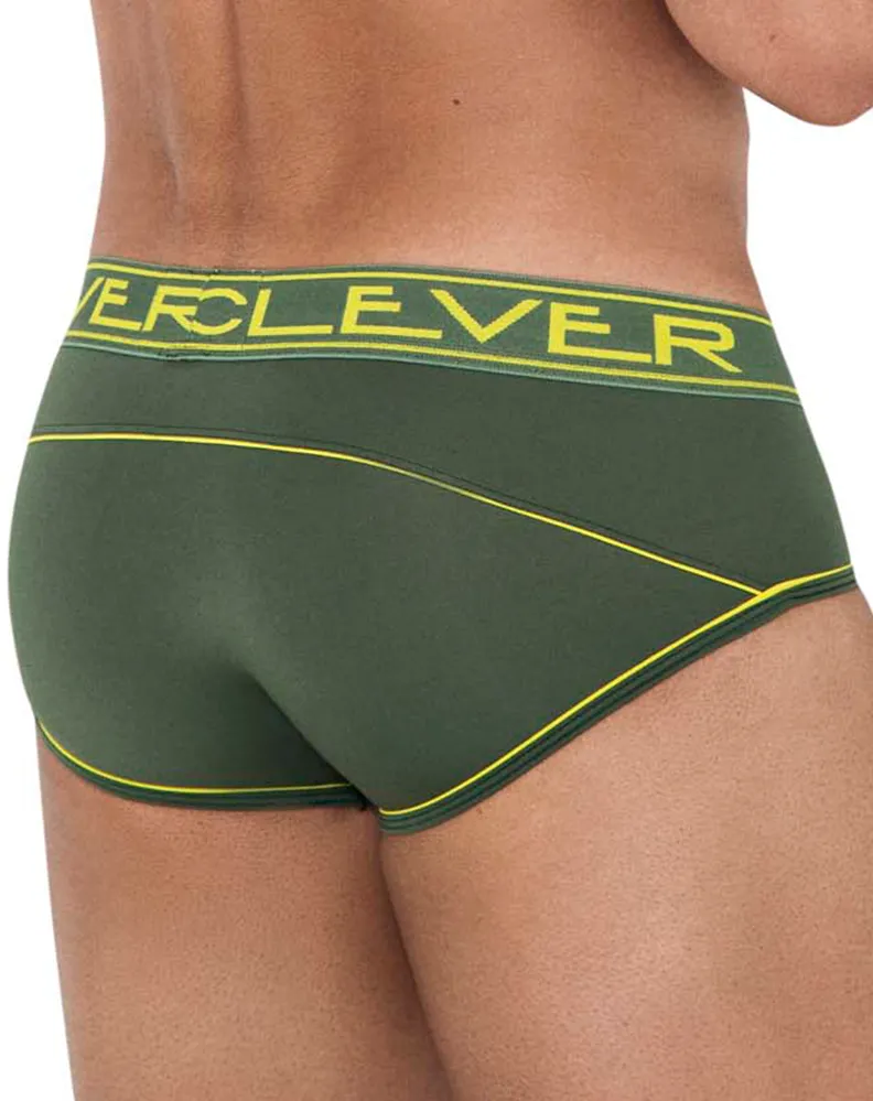 Clever 1527 Strait Briefs Green