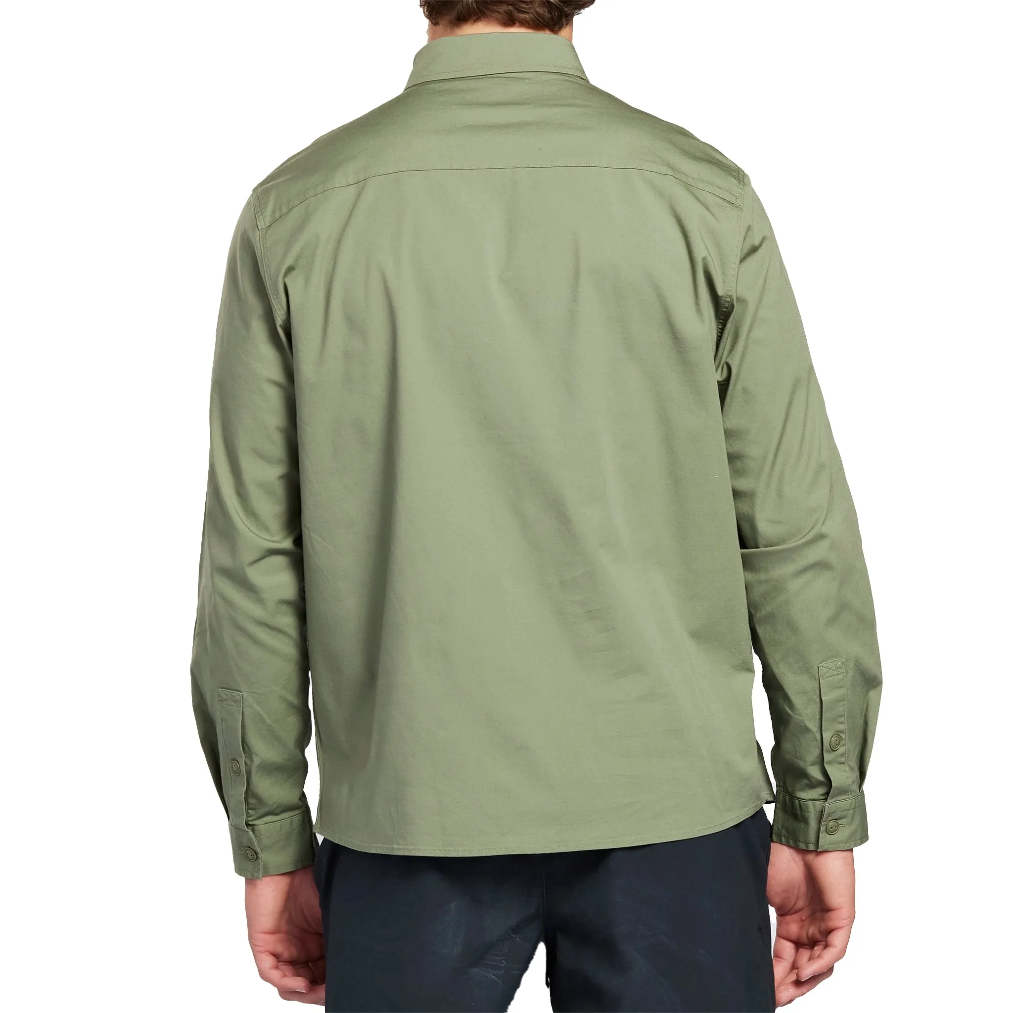 Coastal Long Sleeve Canvas Shirt