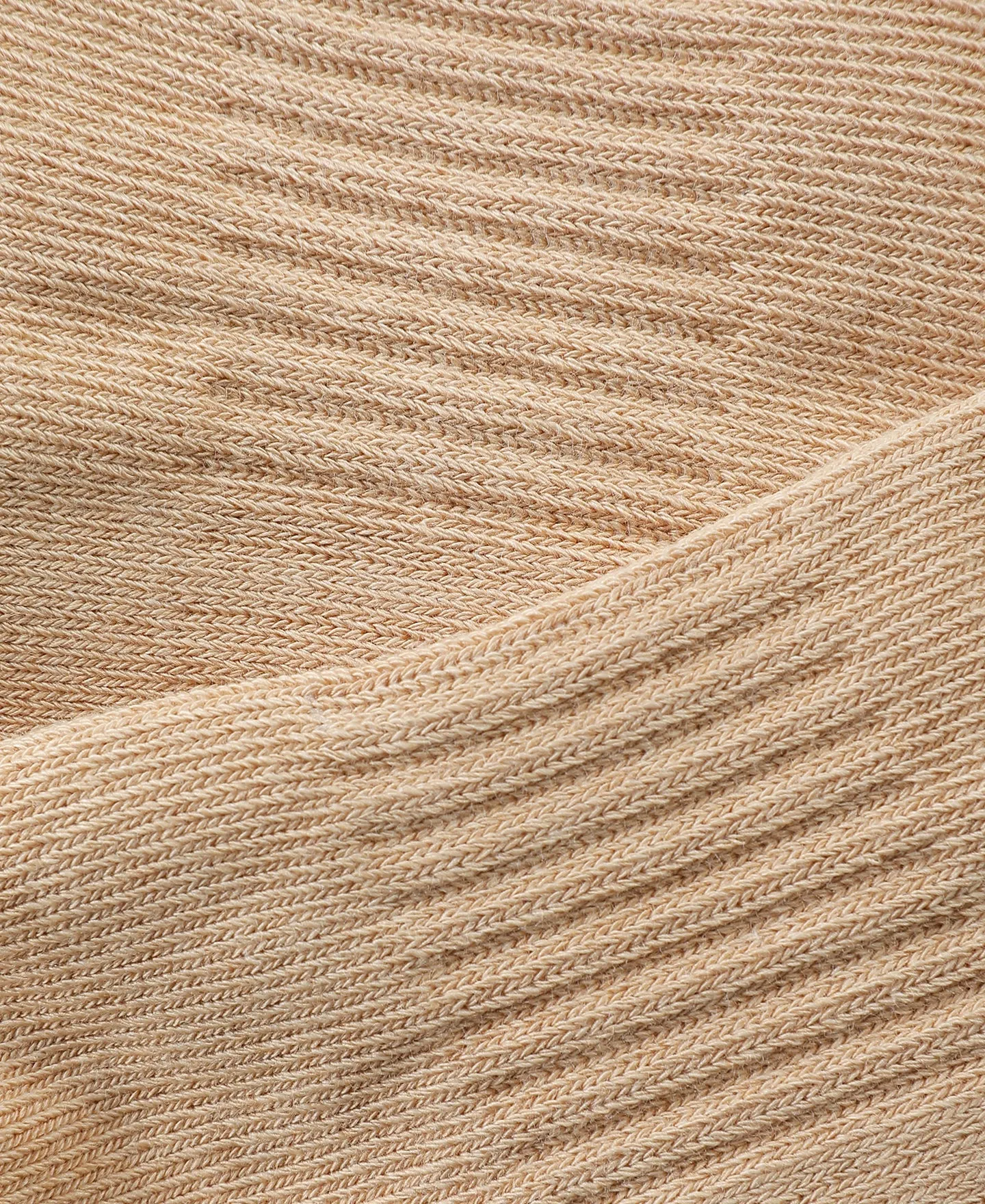 Colored Cotton Low Cut Socks - Apricot