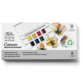 Cotman Watercolour Floral Pocket Set