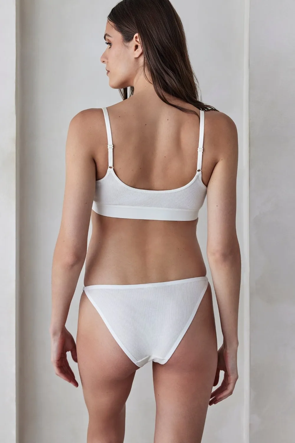 Cotton Rib Adjustable Brief