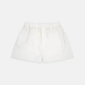 Cream Silk Boxer Shorts