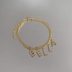 Custom ICY Letter Anklet | 1-7 Letters