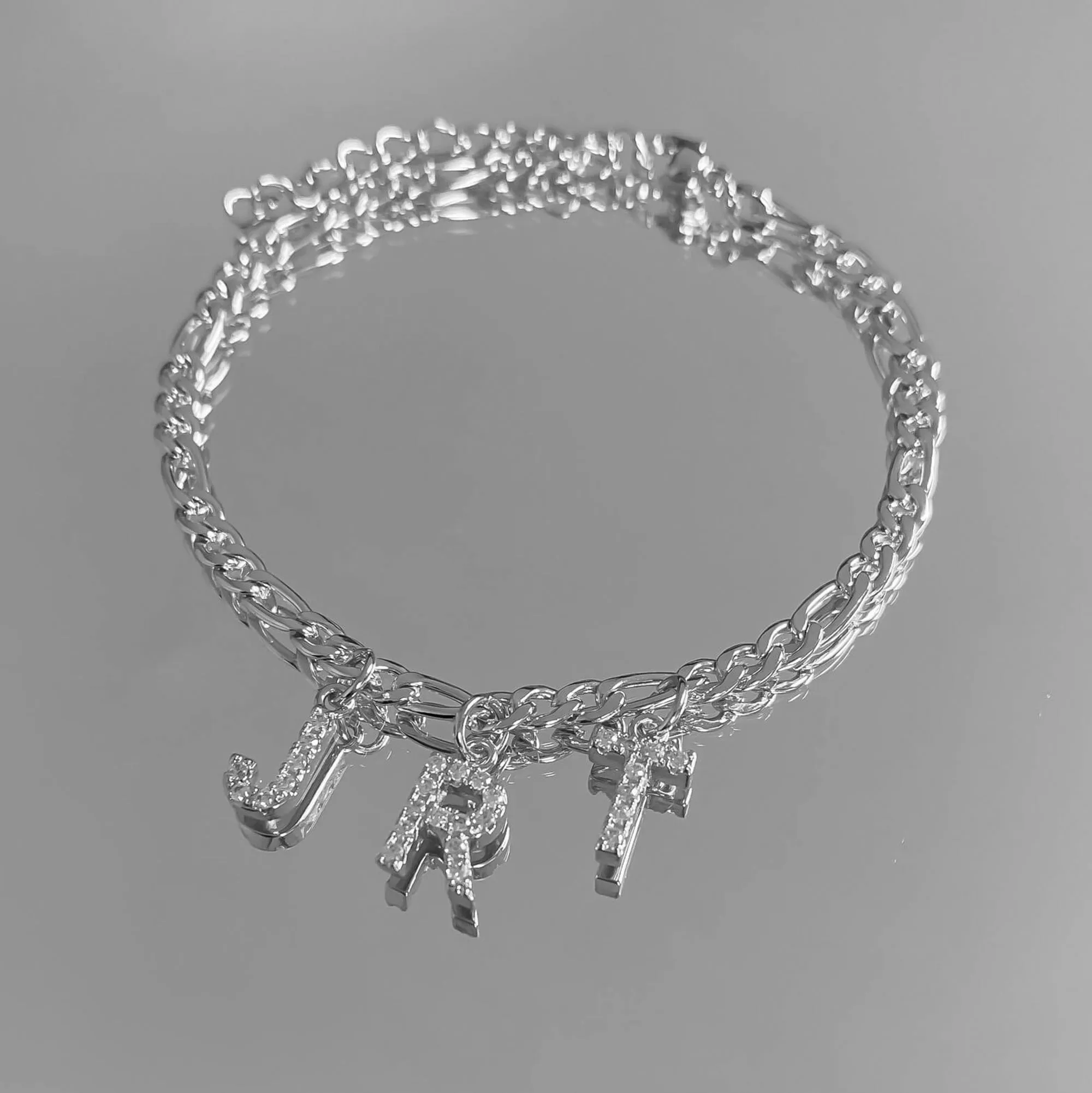 Custom ICY Letter Anklet | 1-7 Letters