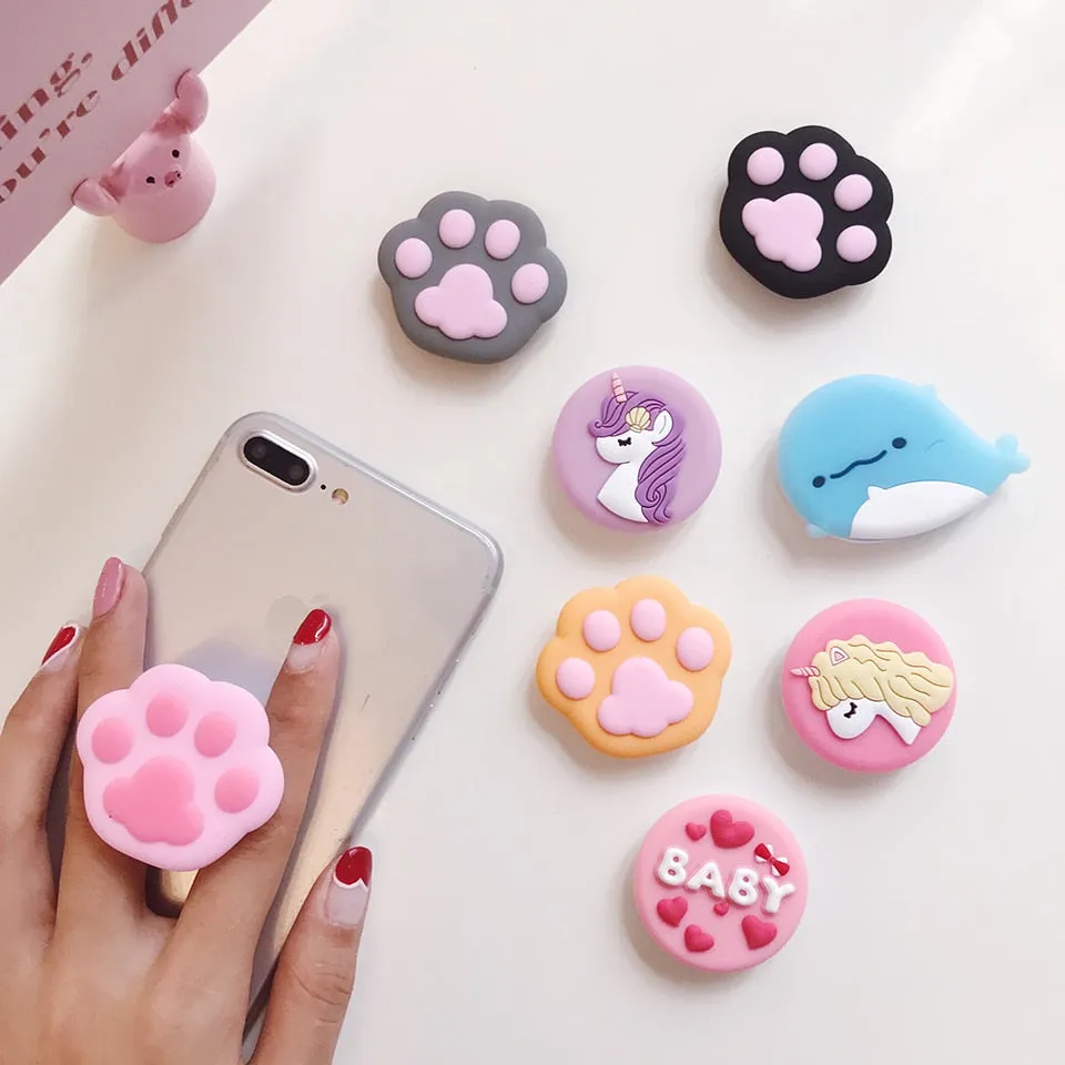 Cute Cartoon Toy Phone Holder Universal