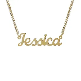 Cute Custom Box Chain Necklace